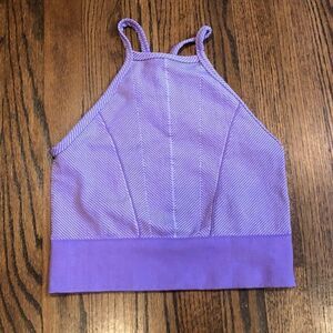 New Free People Movement Halter Crop Top M/L